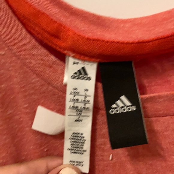Pink Adidas Muscle Tank - Picture 2 of 4